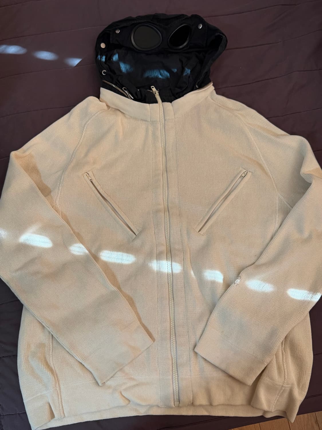 cp컴퍼니 후드니트집업 상품이미지2