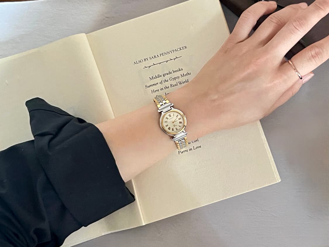 버버리 콤비 라운드 여성 시계 / 케어 상품이미지2