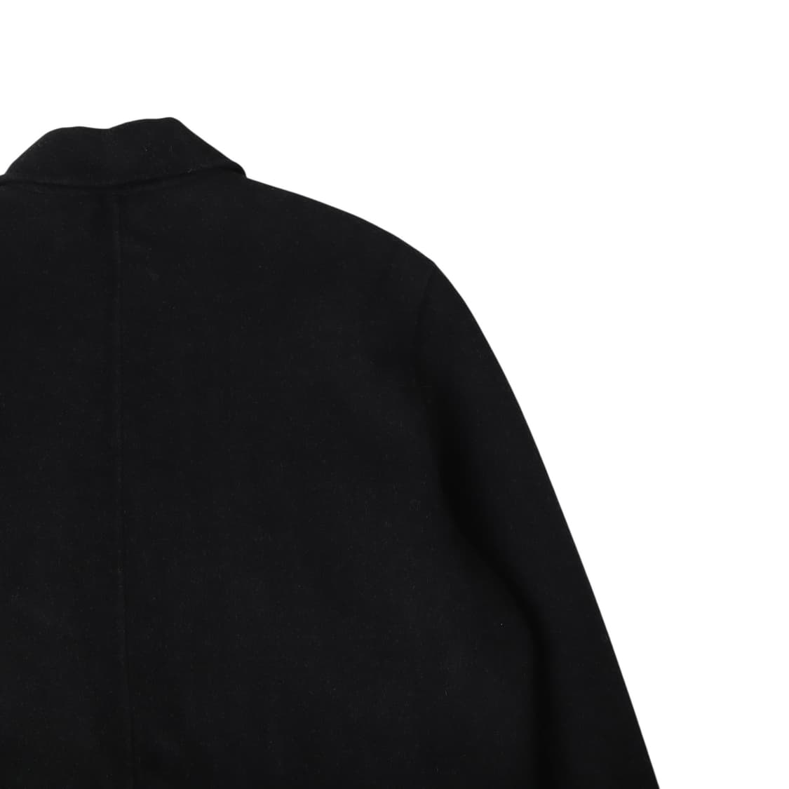 입생로랑 핸드메이드 ysl로고 울 하프 코트 상품이미지6