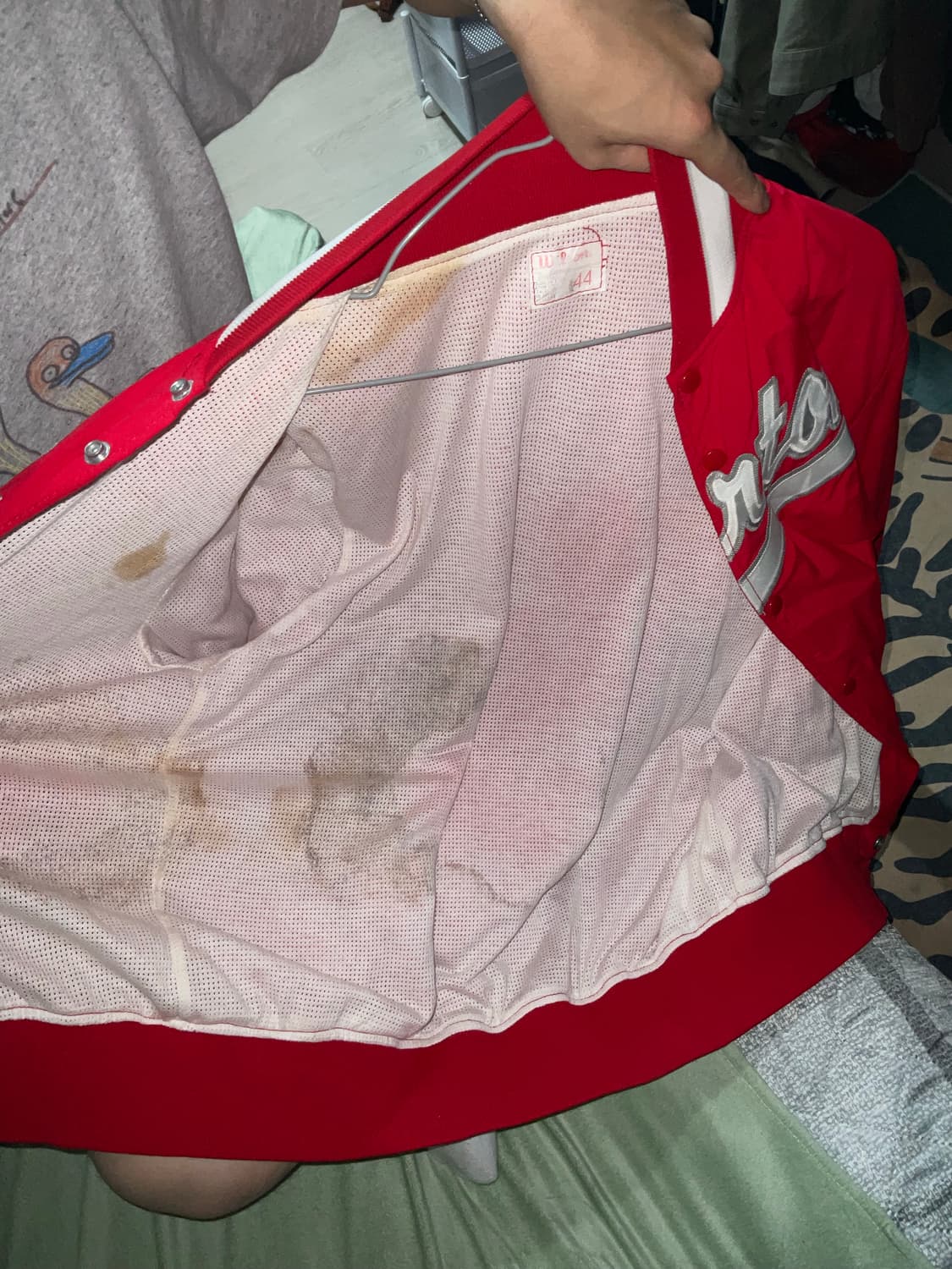 (105) 윌슨 90’s 와튼 바시티 자켓 상품이미지3