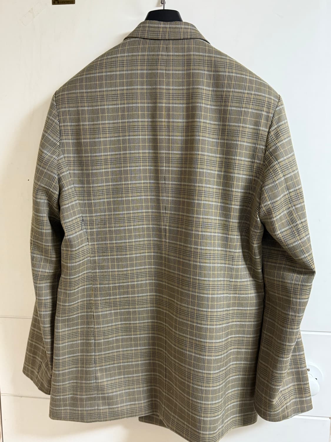 엔더슨벨 체크 더블 브레스티드 블레이져 상품이미지2