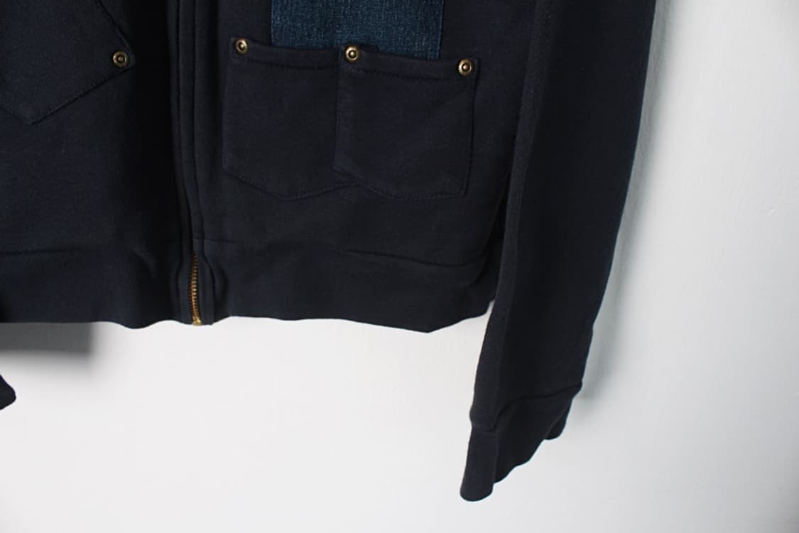 데니아 맨즈 패치워크 집업 상품이미지5