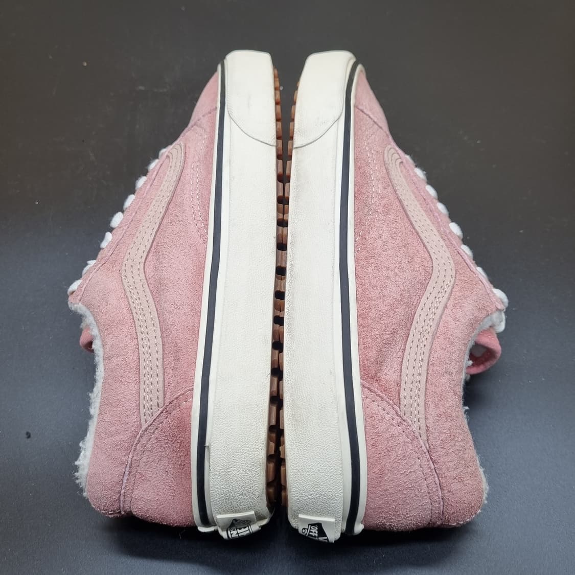 반스 안감털 핑크 스니커즈 245 상품이미지5