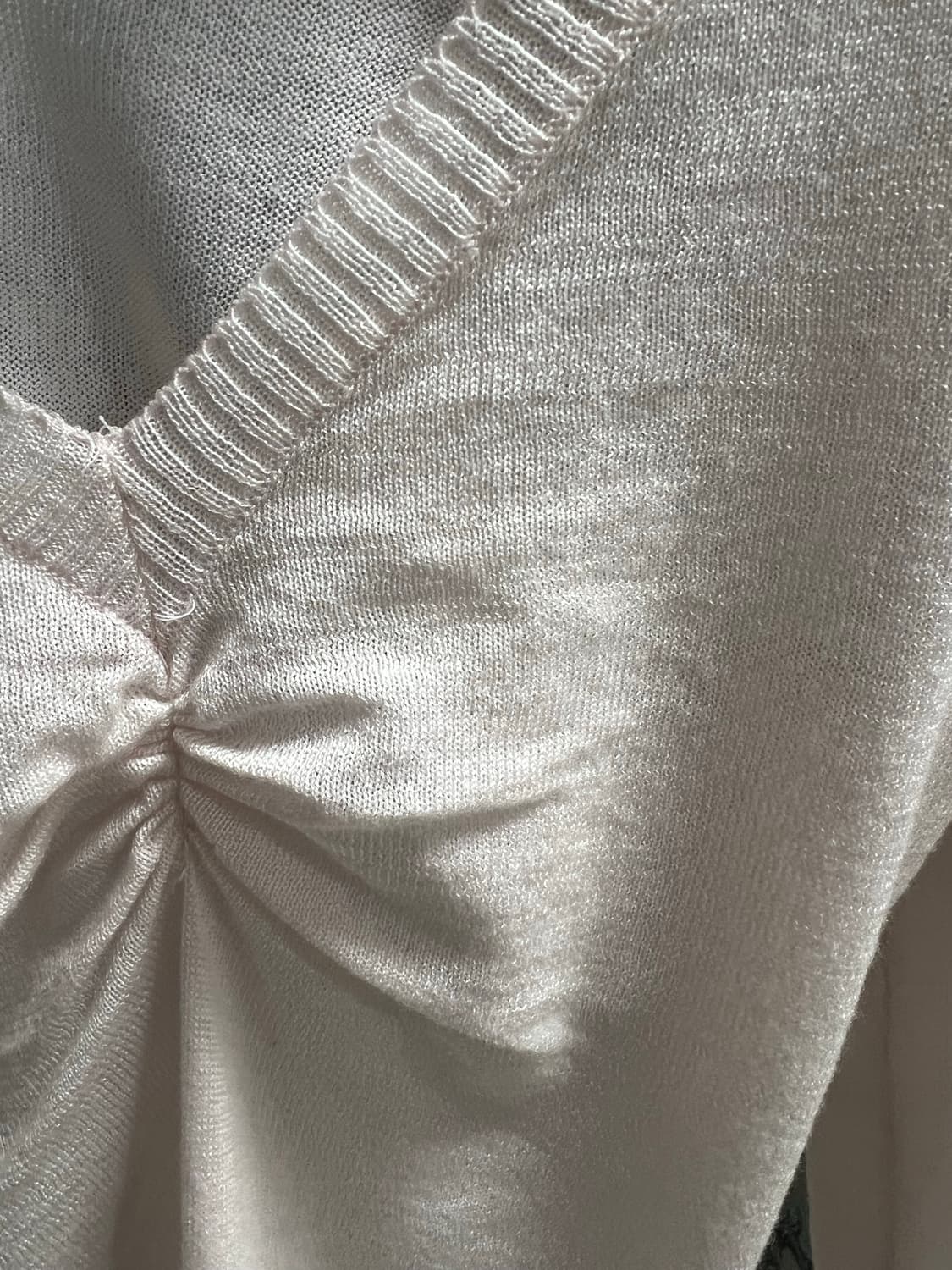 레이즈미야 아이리 셔링 니트 핑크 s 상품이미지9