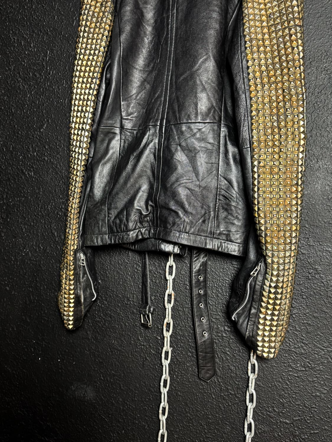 Z. VARGAS – Stud Leather Riders Jacket   상품이미지8