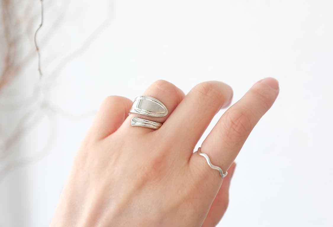 빈티지 스푼링 빈티지 스푼반지 더블 빈티지반지 상품이미지1