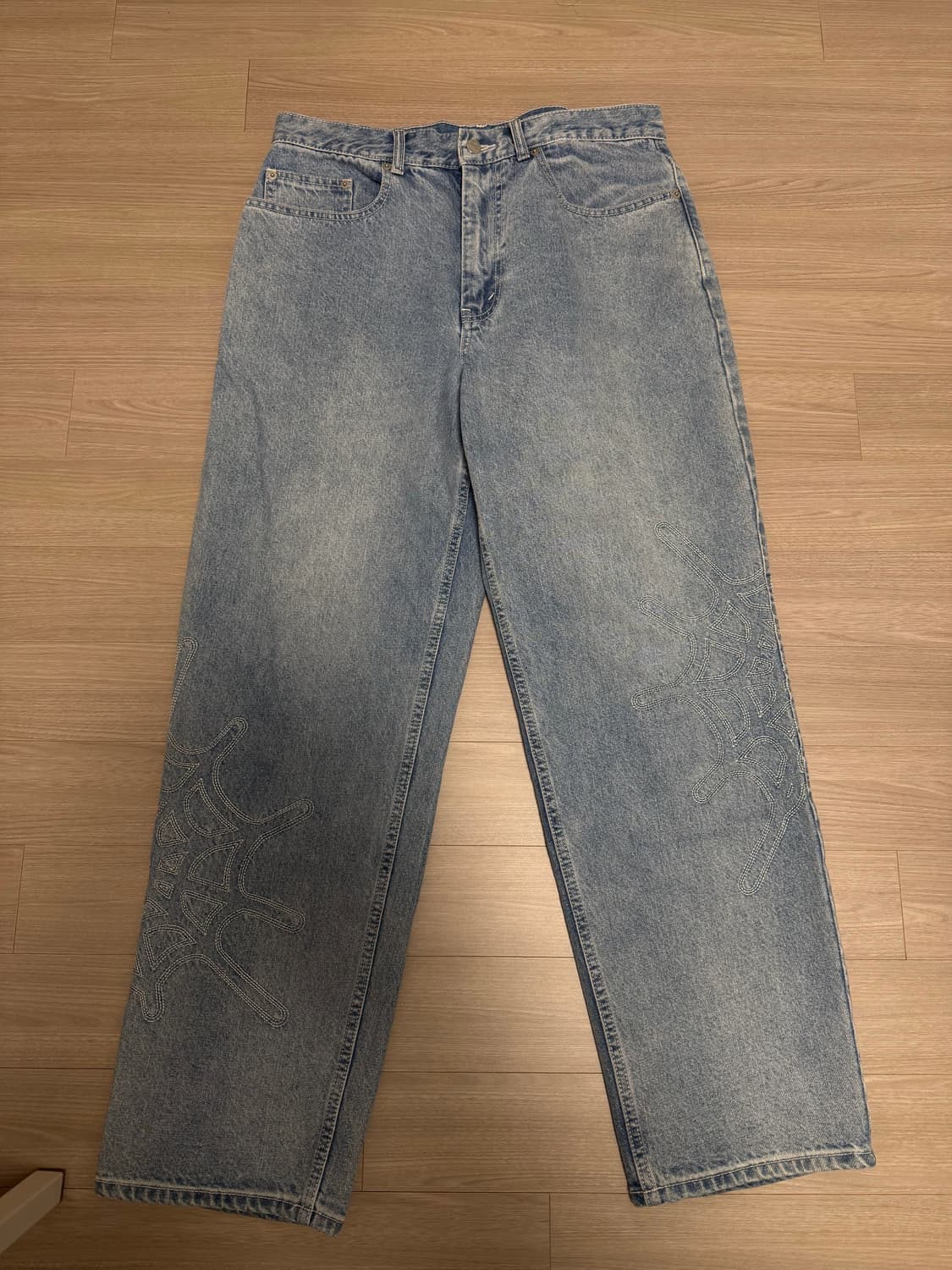 디스이즈네버댓 Web Embroidery 청바지 L 상품이미지2