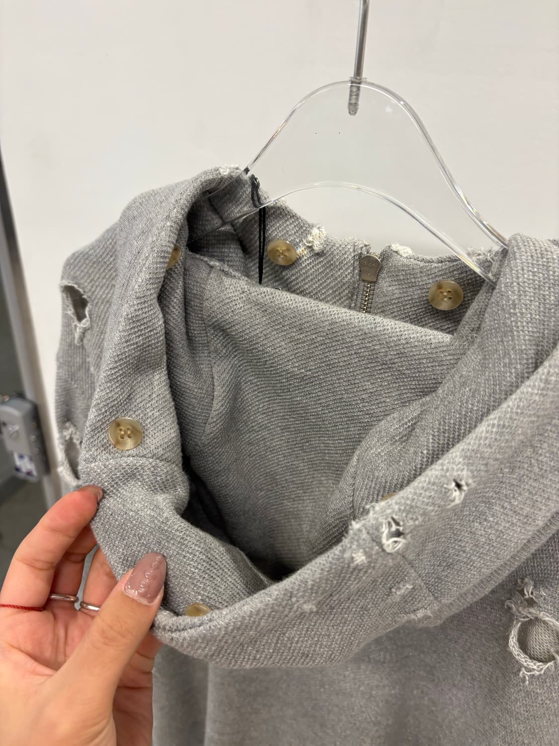 National Standard damage hood zip up 상품이미지5