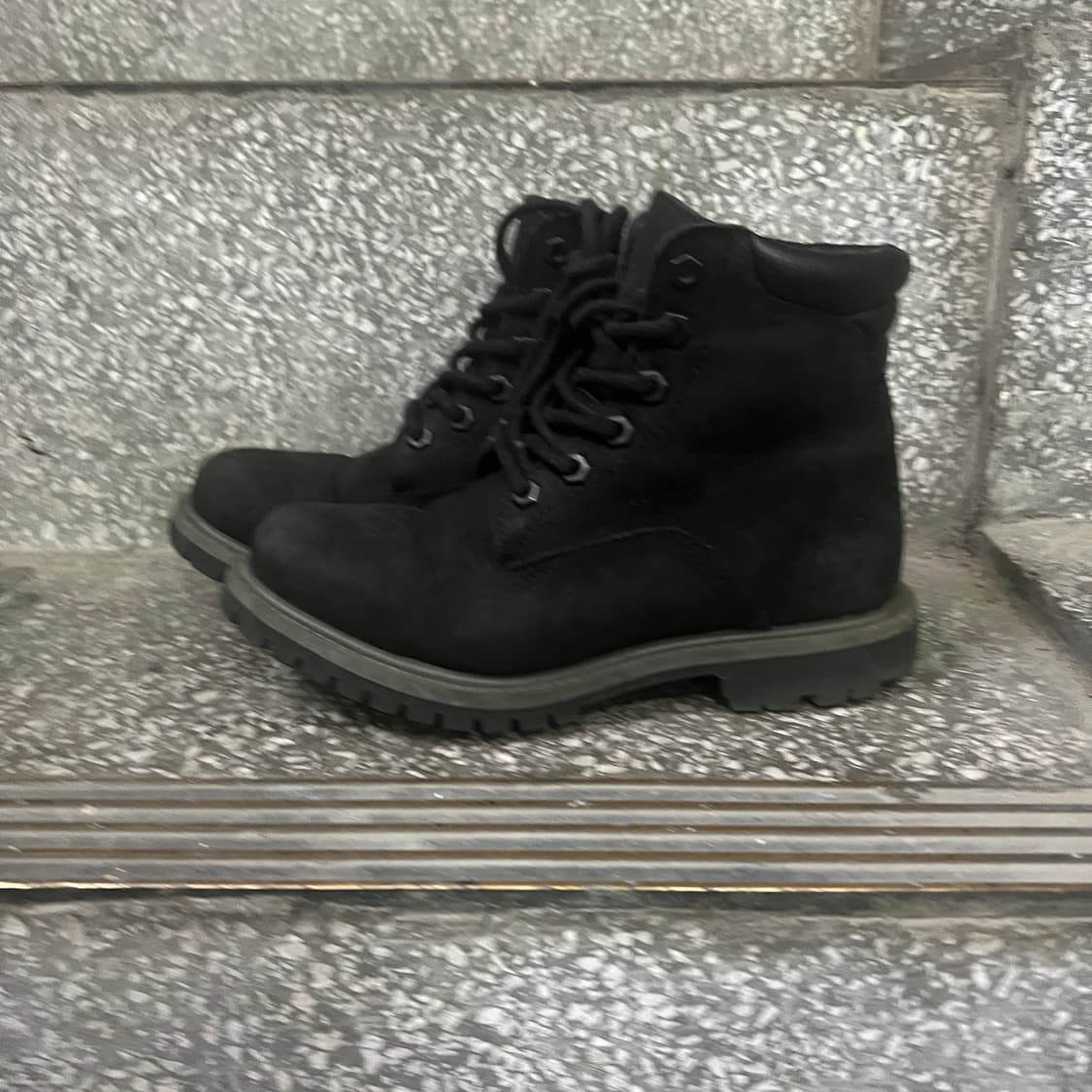 팀버랜드 6인치 워터빌 워터프루프 블랙 부츠 상품이미지2