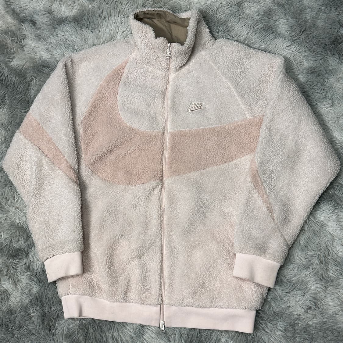 나이키 빅스우시 리버시블 소프트핑크 리버시블 점퍼 L 상품이미지1