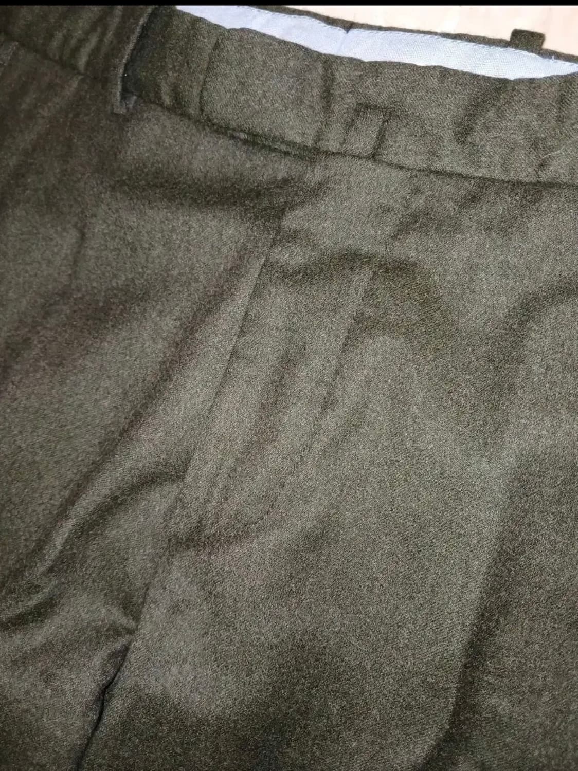 BERNARD ZINS WOOL CASHMERE WIDE PANTS 상품이미지4