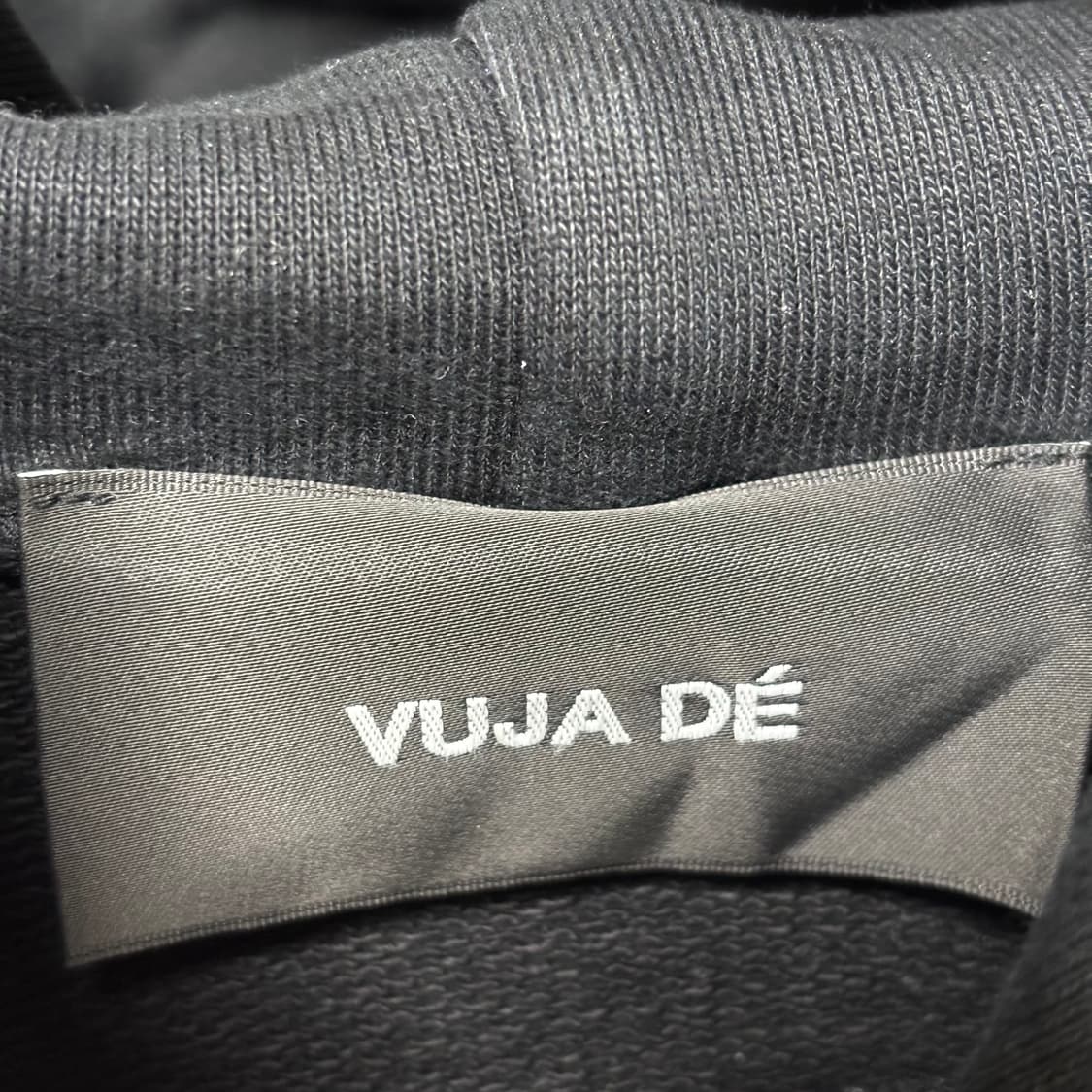 F) vuja de 부자데 vd로고 후드 티 상품이미지3
