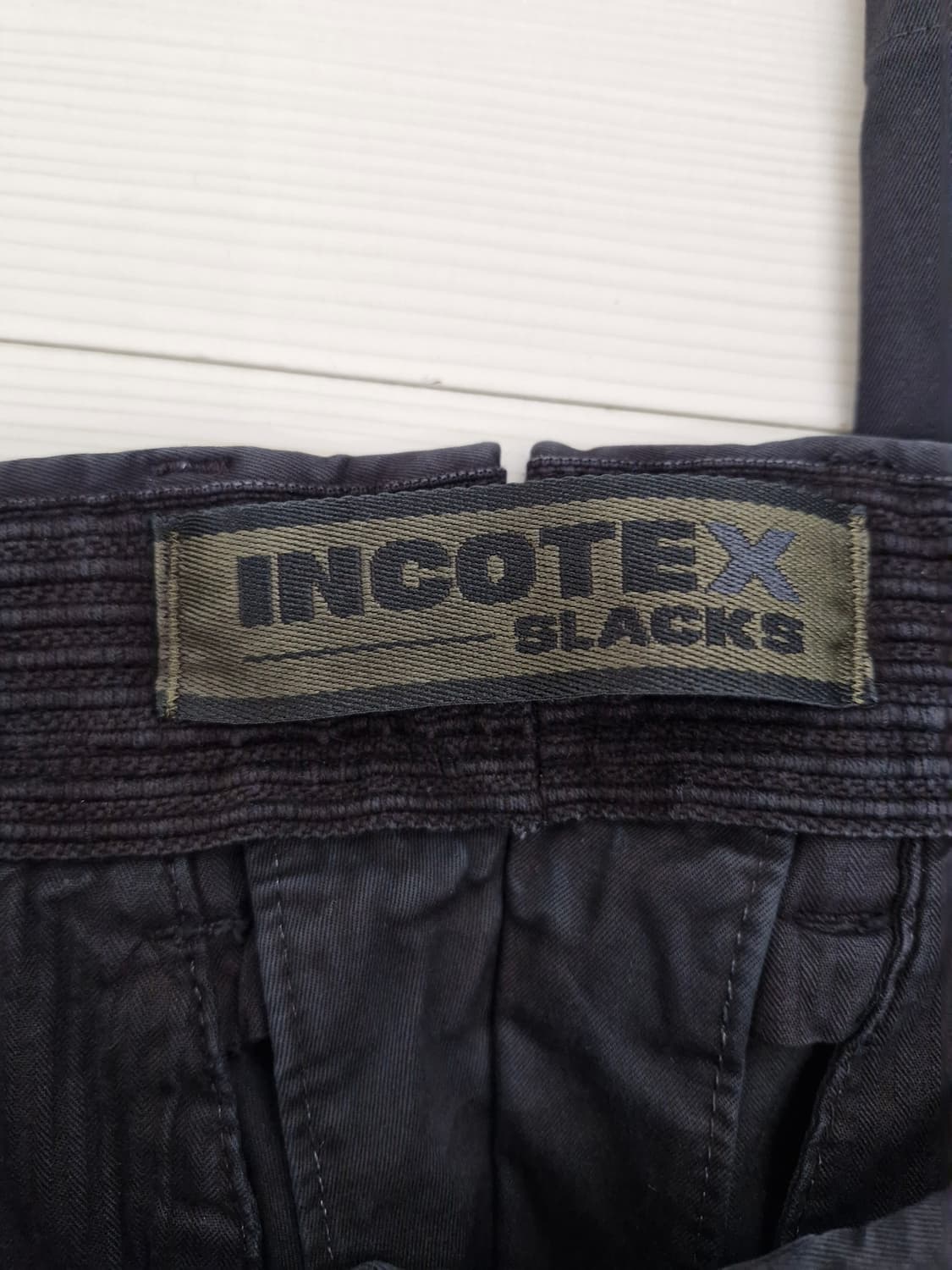 INCOTEX 인코텍스 슬로웨어 23년 테이퍼드 코튼 팬츠 상품이미지5