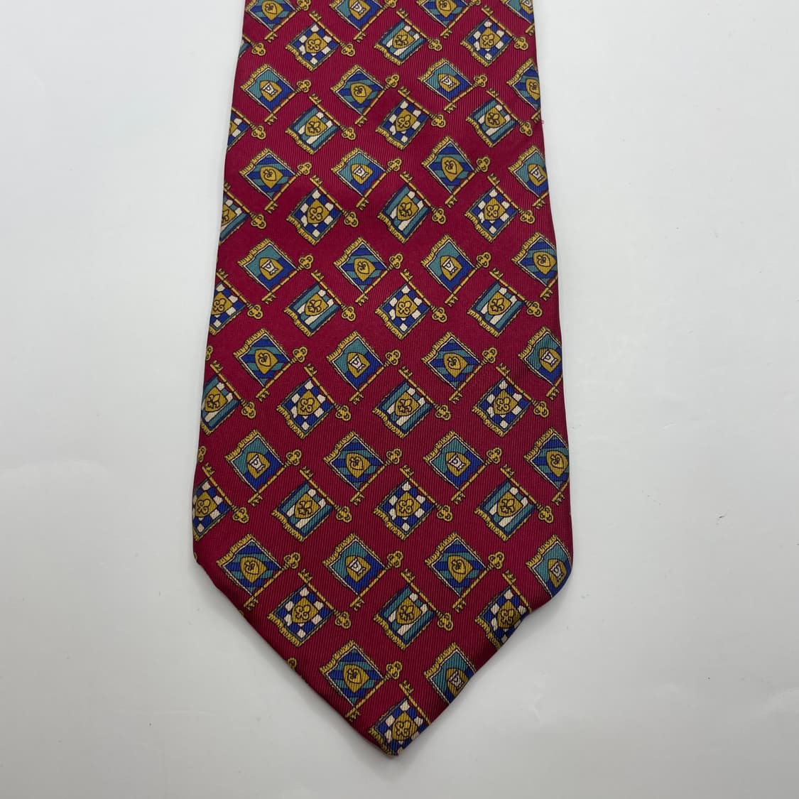 579) (BURBERRYS) 버버리 패턴 넥타이 상품이미지3