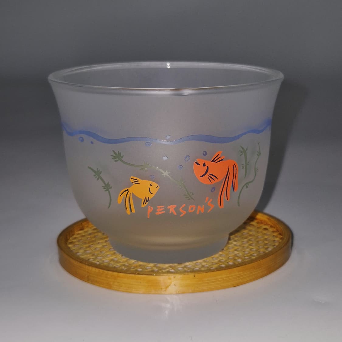 90s 파슨스 수초 금붕어 불투명 냉차 세트 1p 상품이미지8