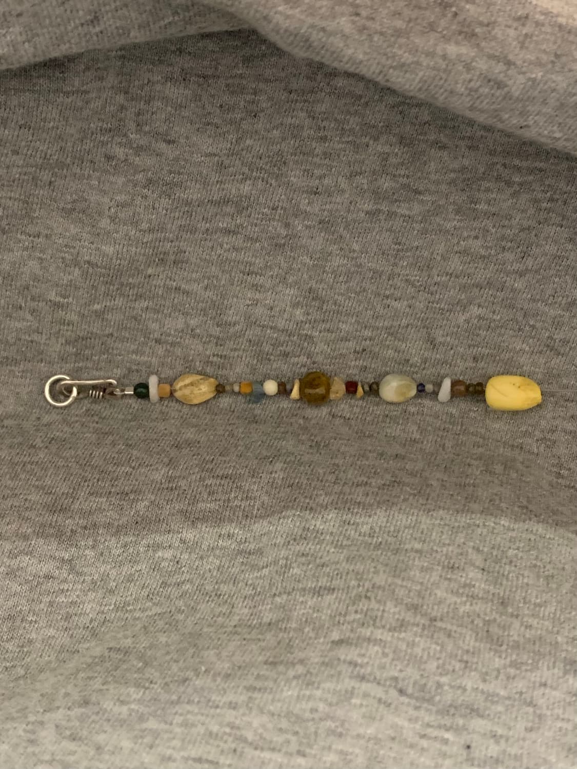 그린올리브하우스 석기시대 팔찌 ㅡ 노랑 상품이미지3