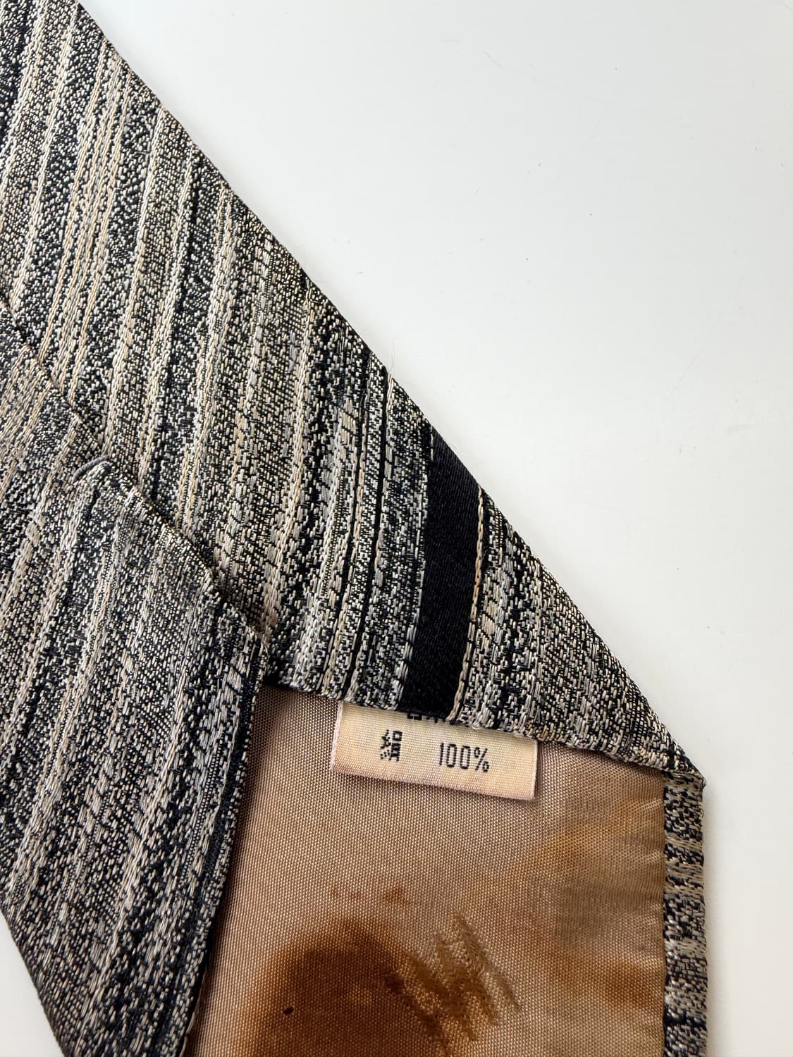 이세이 미야케 (issey miyake) 실크 넥타이 7.5cm 상품이미지6