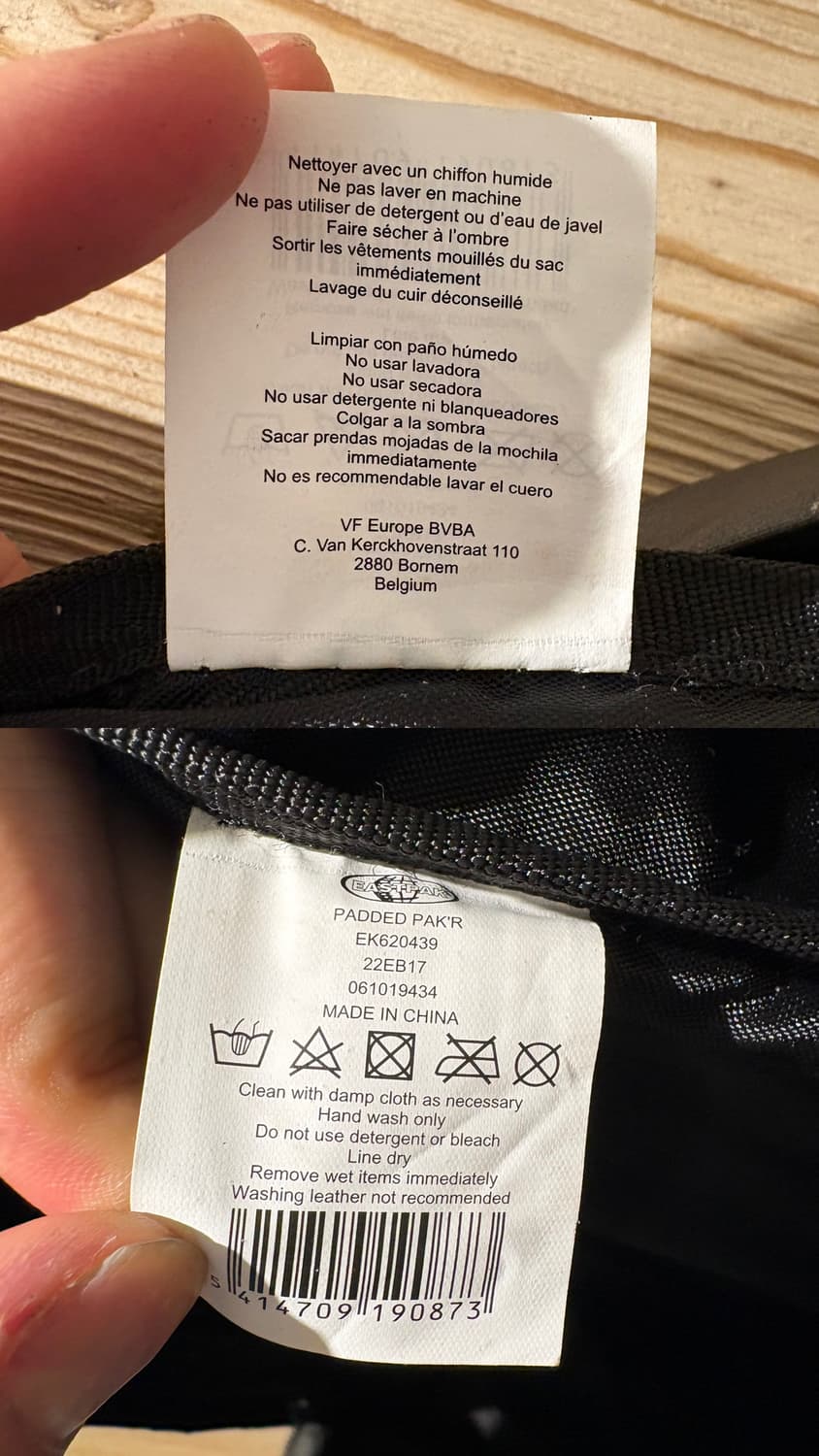 이스트팩 패디드 파커 백팩 상품이미지10