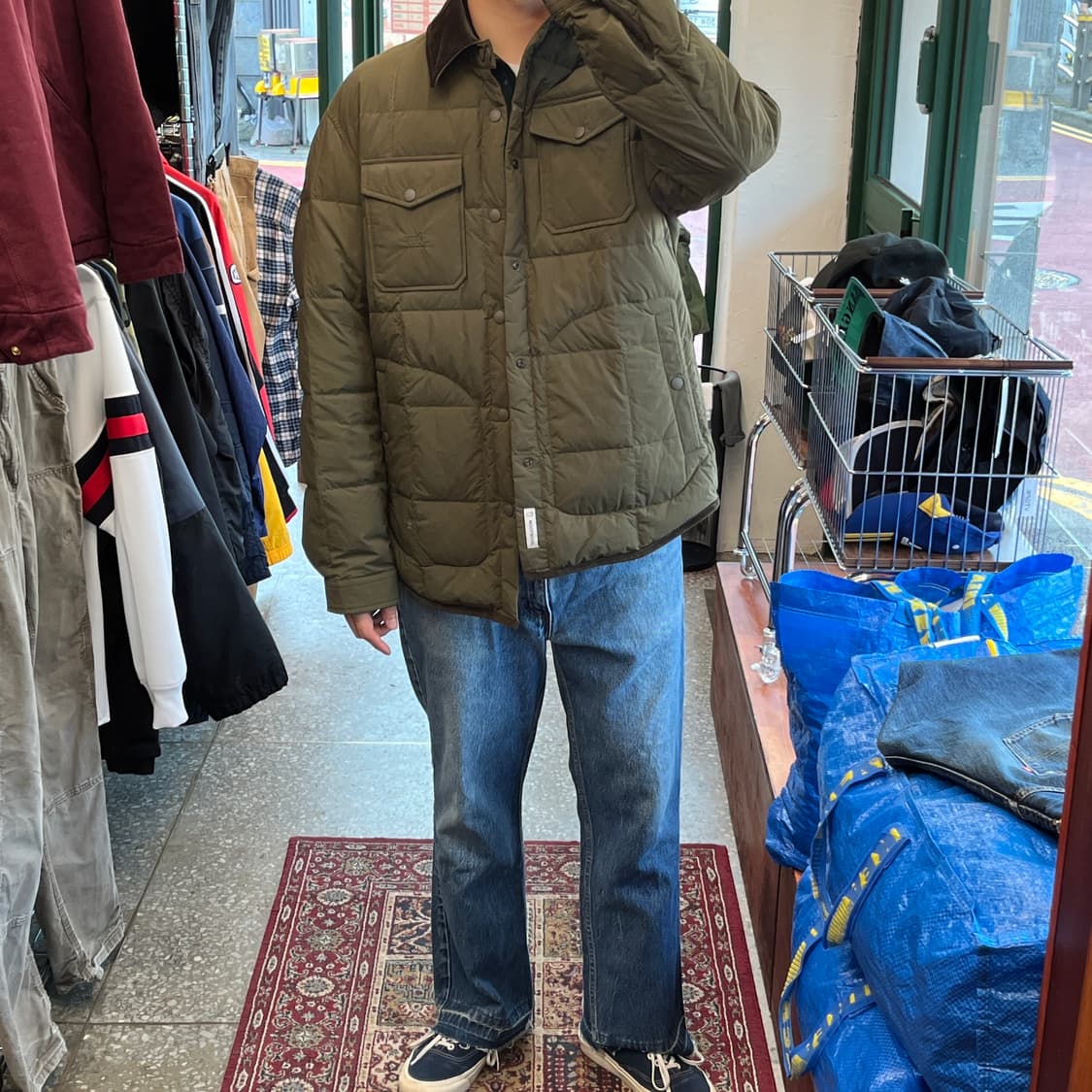 울리치 덕다운 셔츠자켓 [ 105 ] 상품이미지7