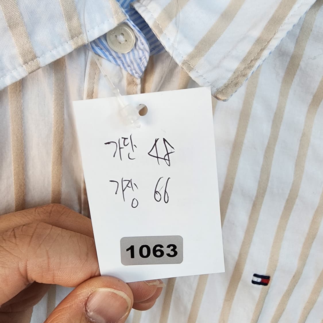 타미힐피거 스트라이프 긴팔 셔츠 상품이미지8