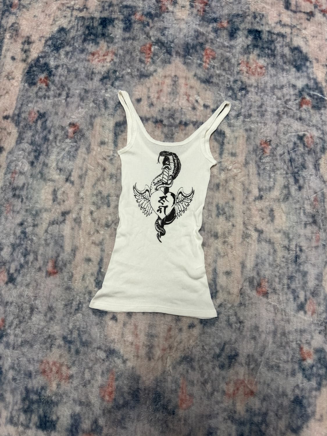 Sly serpent heart ribbed sleevless 상품이미지1