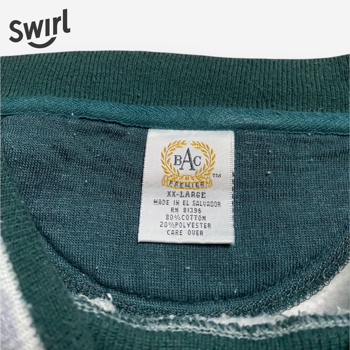 🌊BAC 자가드 스웻셔츠 상품이미지6