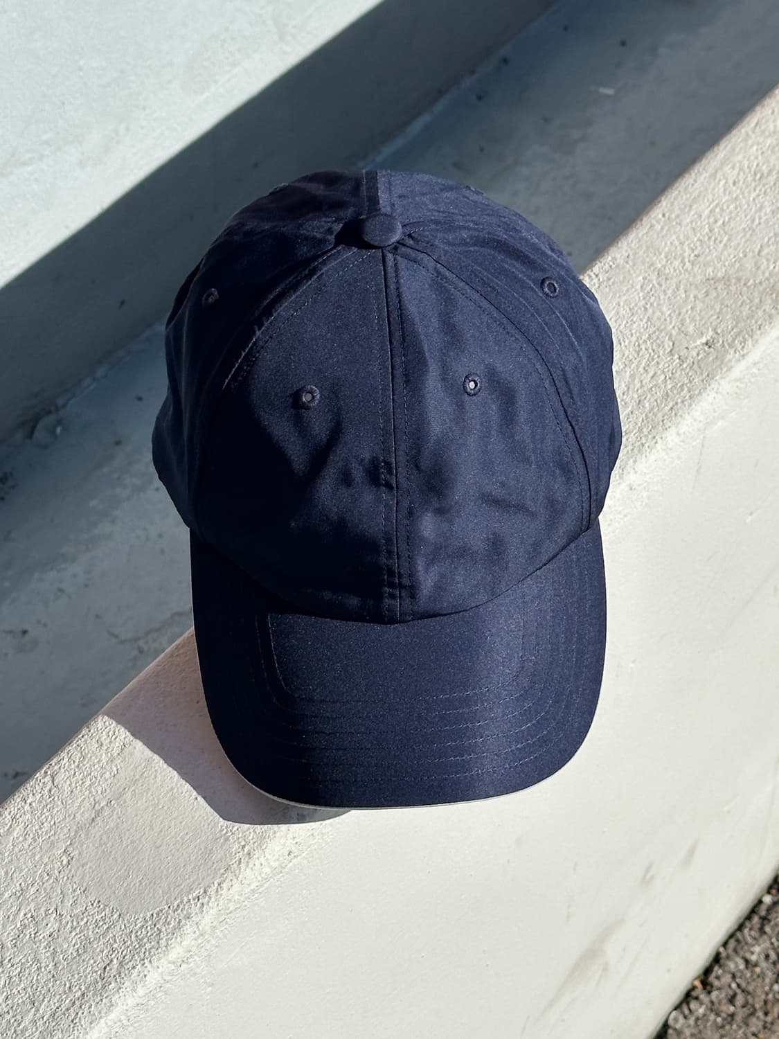 [F] 아디다스 로고 네이비 볼캡 모자 상품이미지1