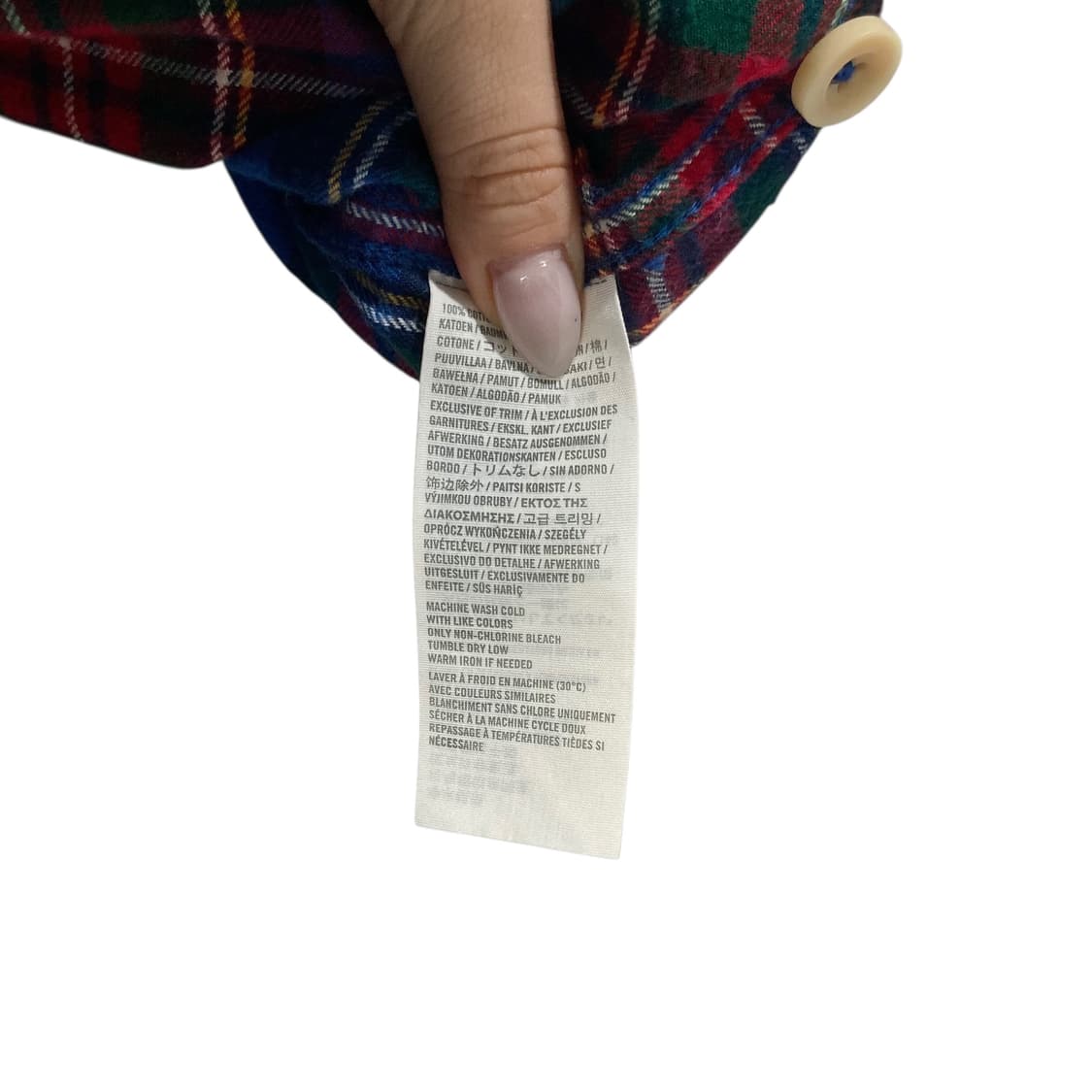 아베크롬비 체크 셔츠 상품이미지4