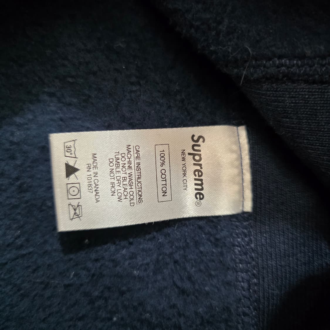 Supreme 슈프림 16SS 더 워 리포트 카모네 기모 후드티셔츠 S 상품이미지9