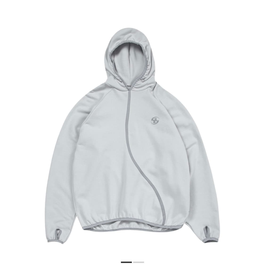 22SS 테입드후드 그레이 상품이미지1