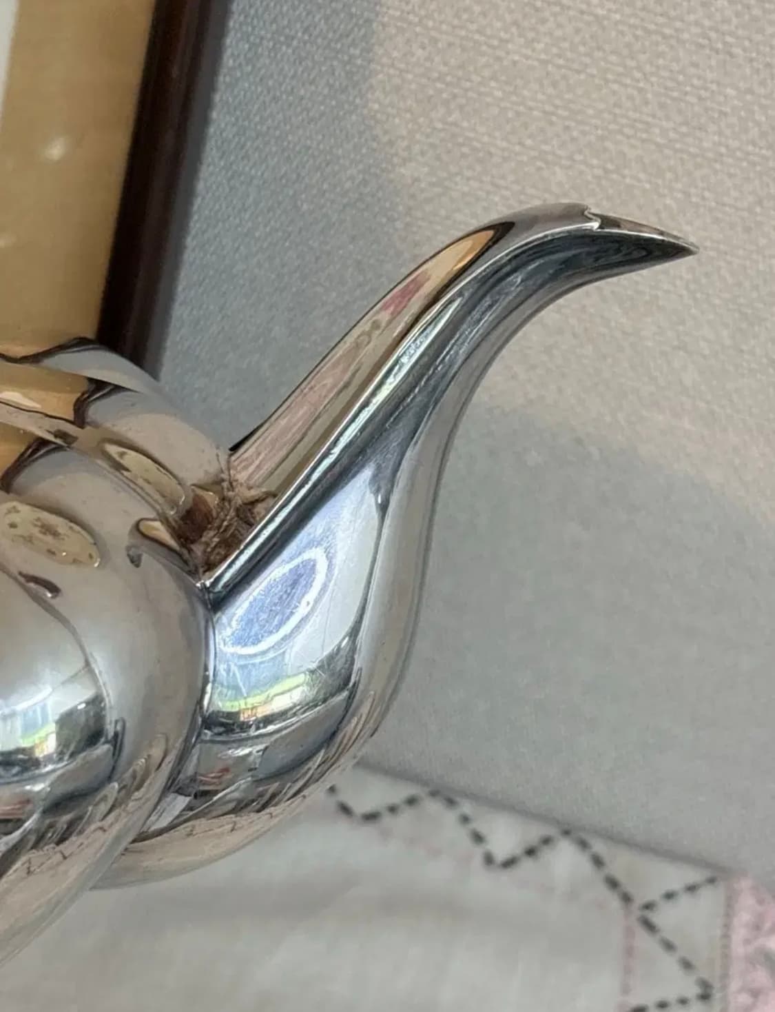 앤틱 풋티드 호박 실버플레이트 티팟 상품이미지8