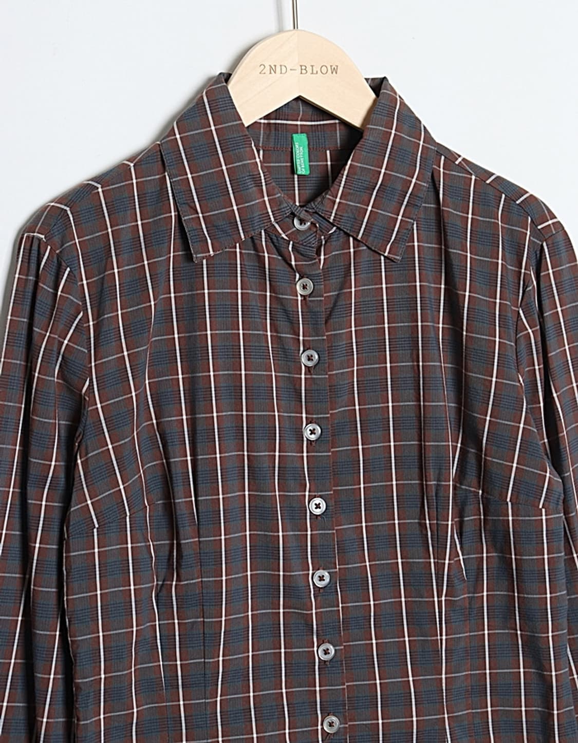 BENETTON Check Shirts 상품이미지2