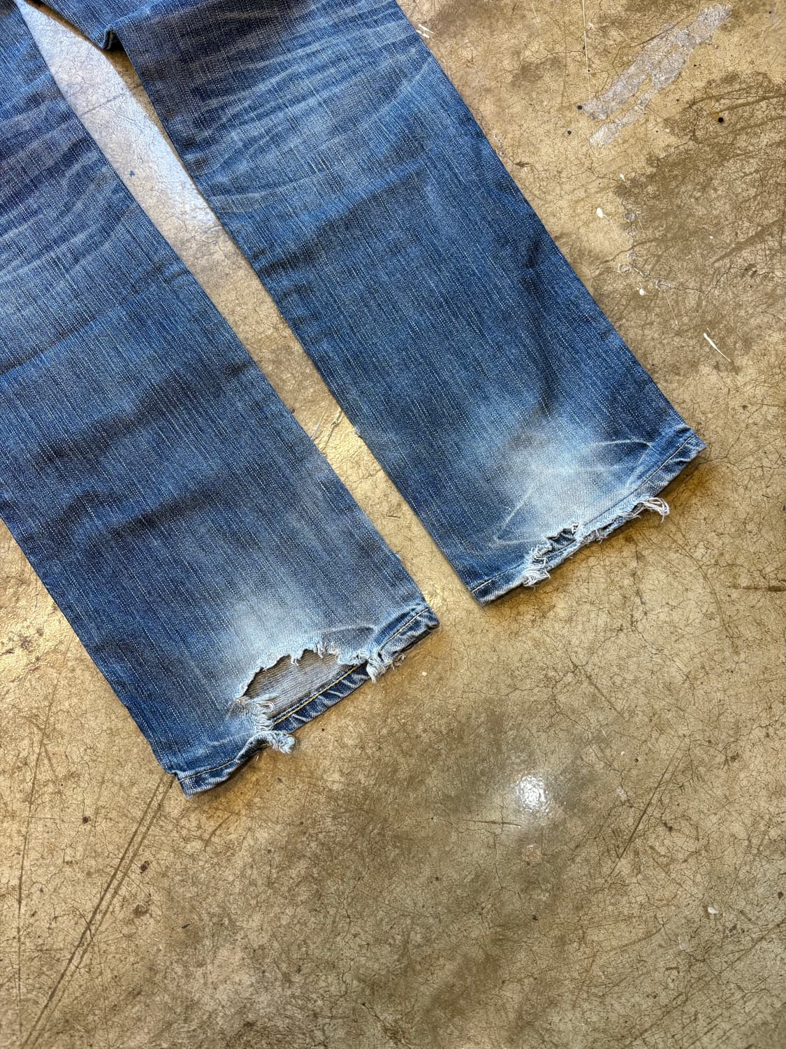 에드윈 빈티지 블루트립 503 워싱 데님 상품이미지5