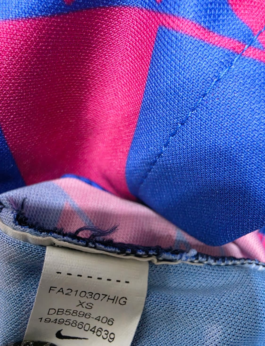 나이키 바르셀로나 21-22 스타디움 드라이핏 축구 져지 반팔져지 XS 상품이미지7