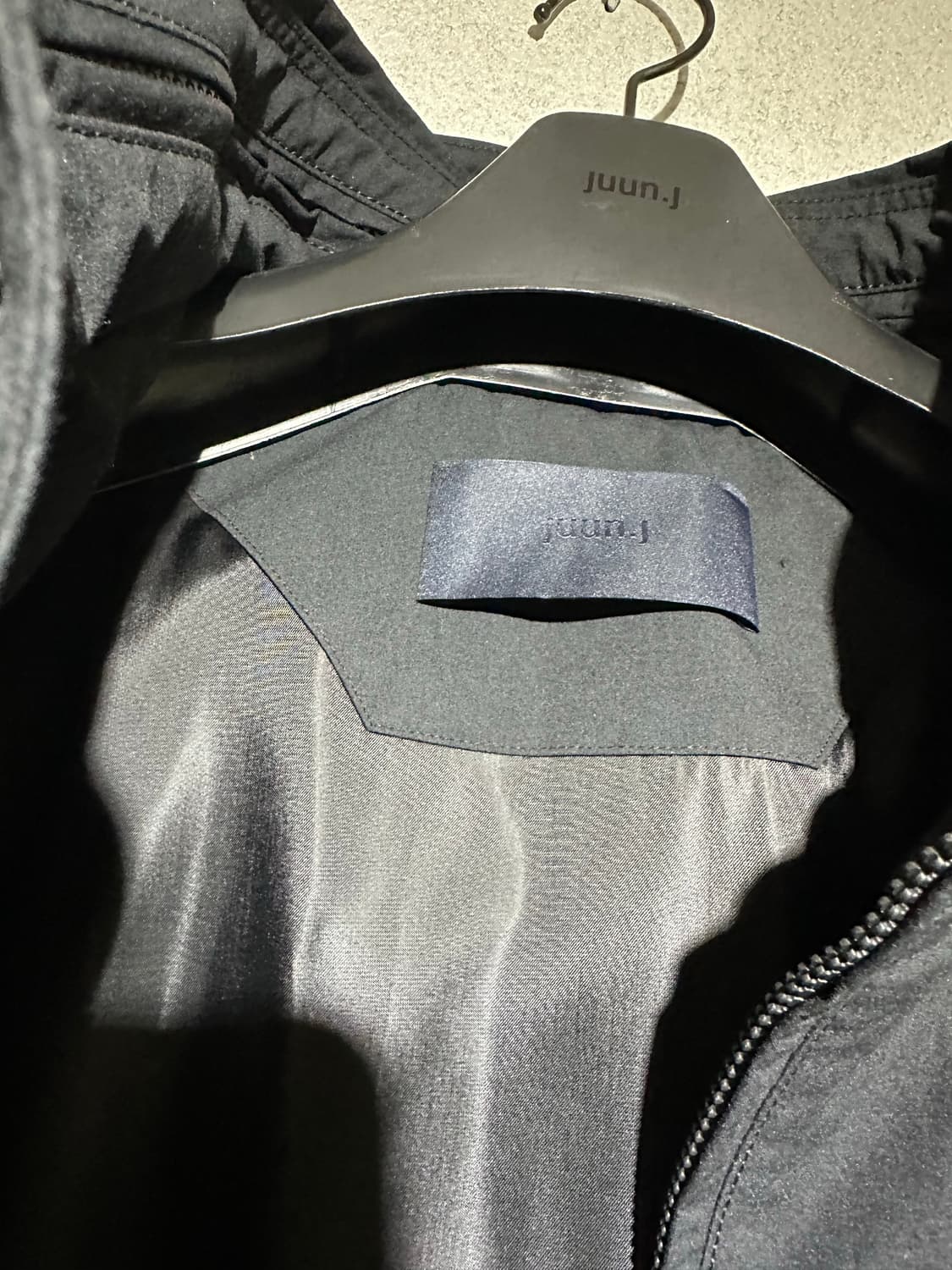 준지 남성 후드 자켓 블랙 48 새상품급 상품이미지2