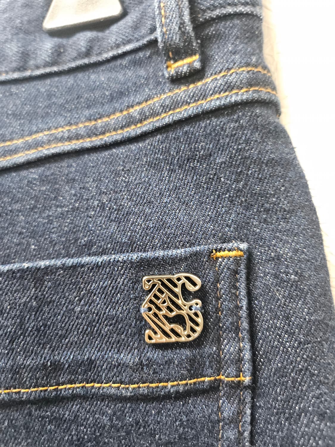 ZOOC  진청 데님 와이드 팬츠  55 상품이미지3