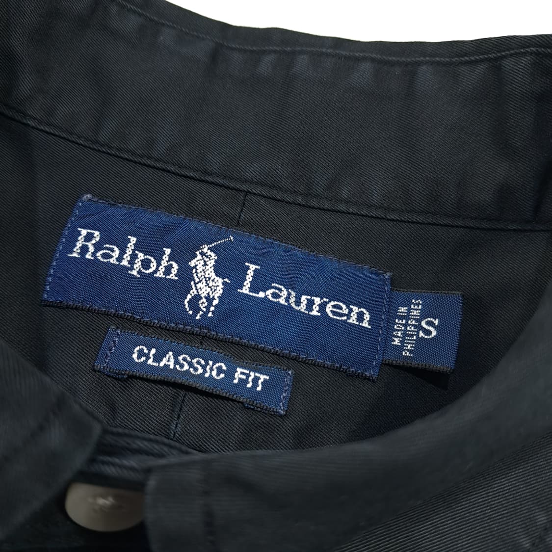 CL804 S 폴로 00s 버튼다운 화이트포니 블랙 셔츠 남방 상품이미지3