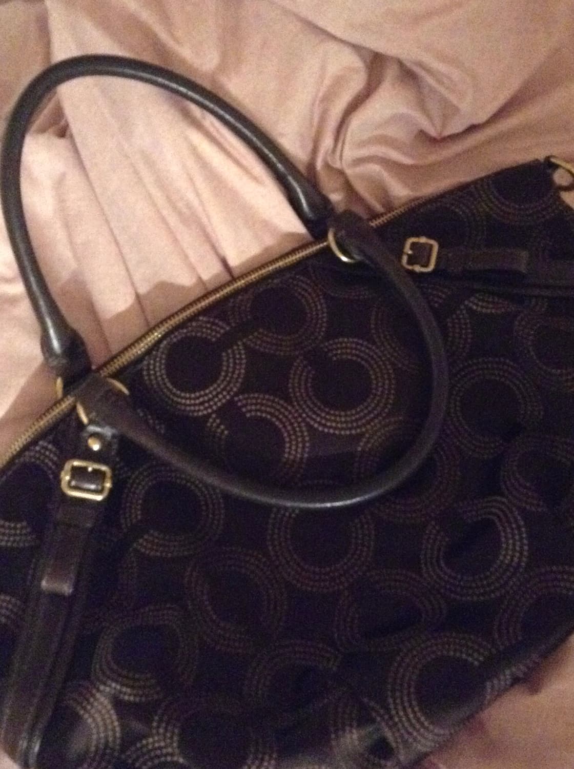 Coach brown tote hand bag 상품이미지1