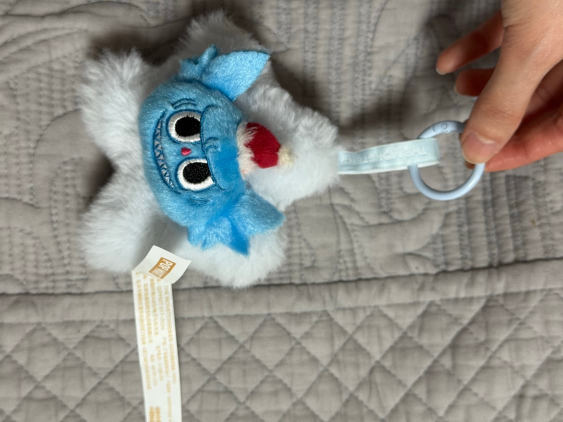 라부부 팝마트 한정판 별모양 키링 상품이미지2