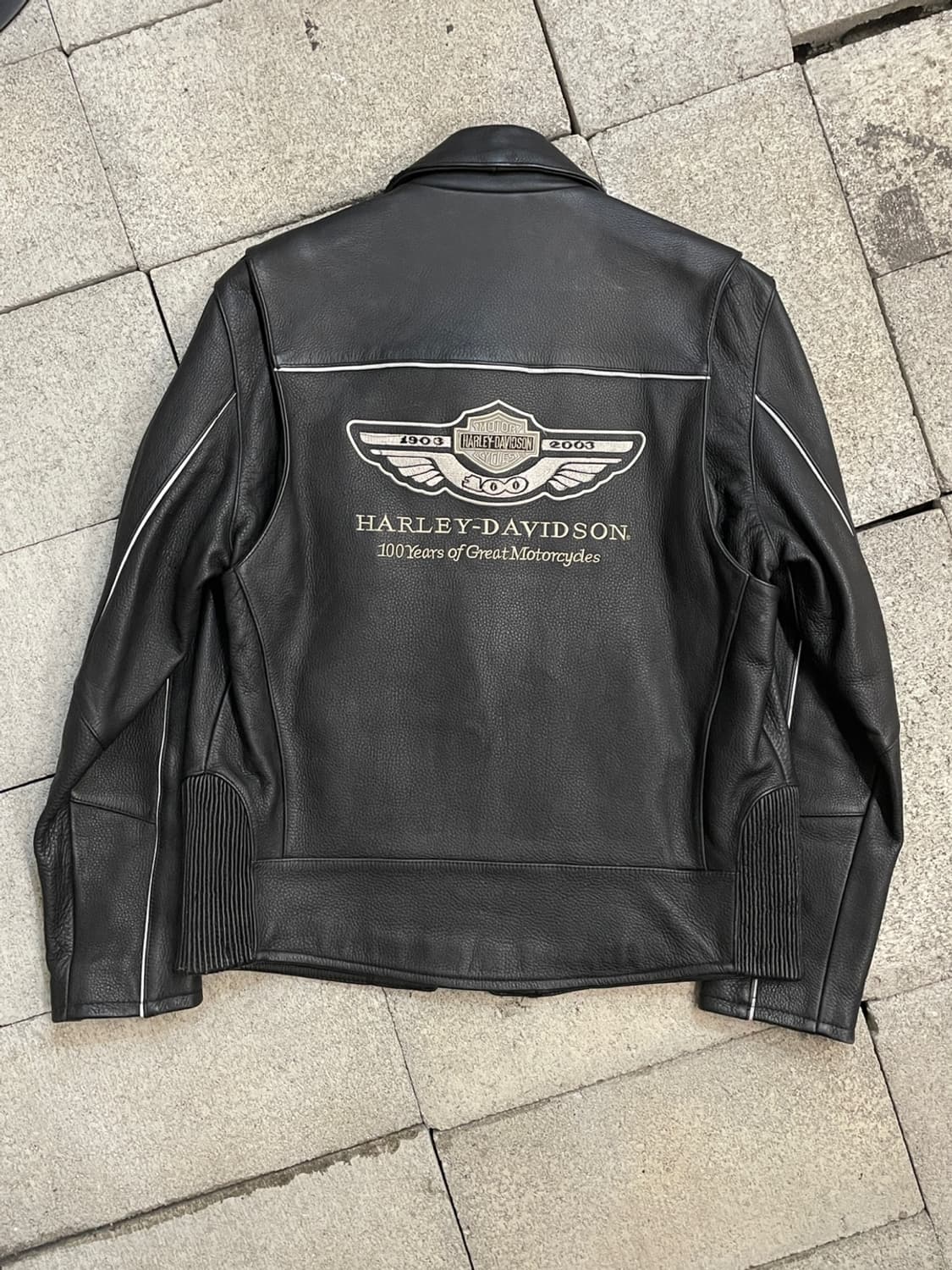 할리 데이비슨 100주년 바이커 자켓  상품이미지6