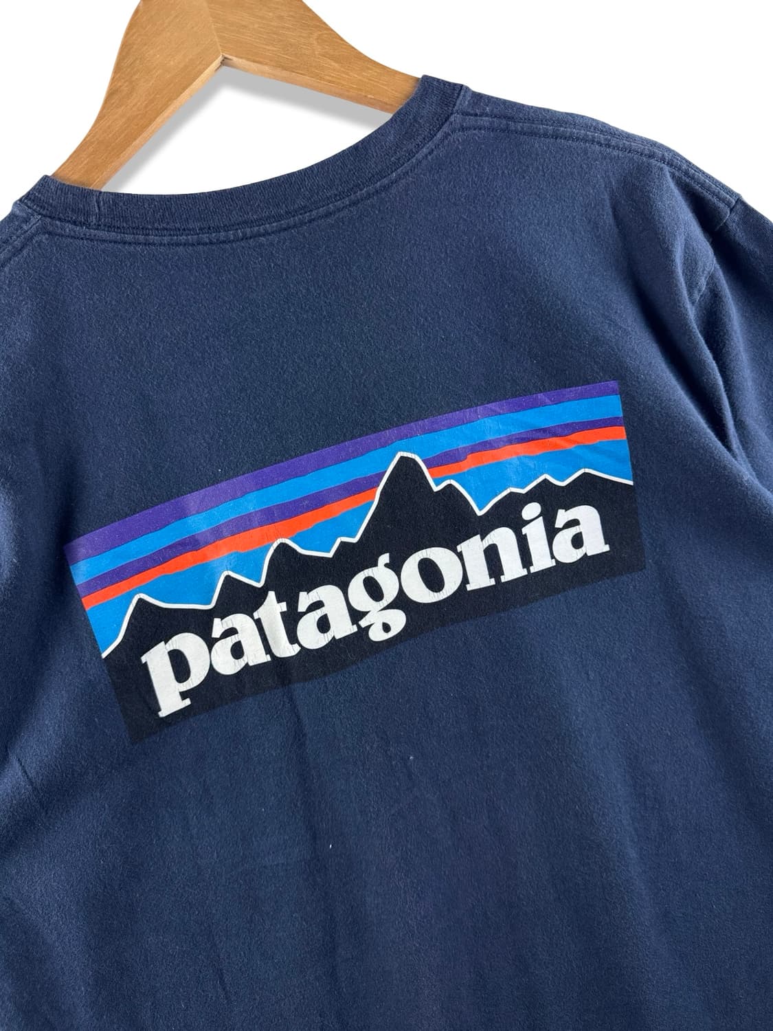 파타고니아 네이비 반팔티셔츠2682 상품이미지4