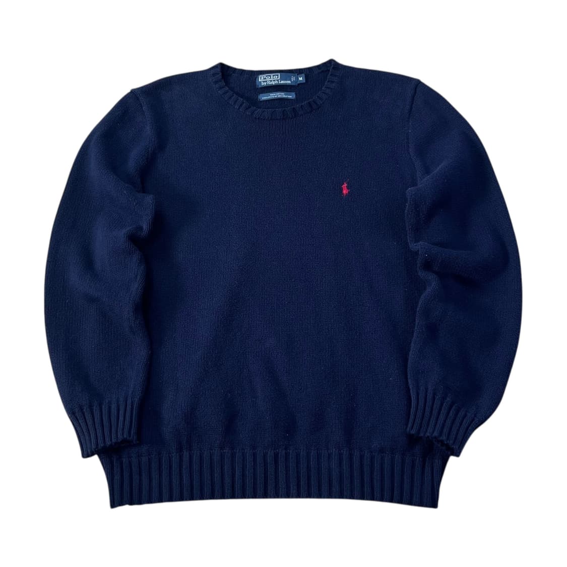100 폴로랄프로렌 코튼 네이비 니트 상품이미지1