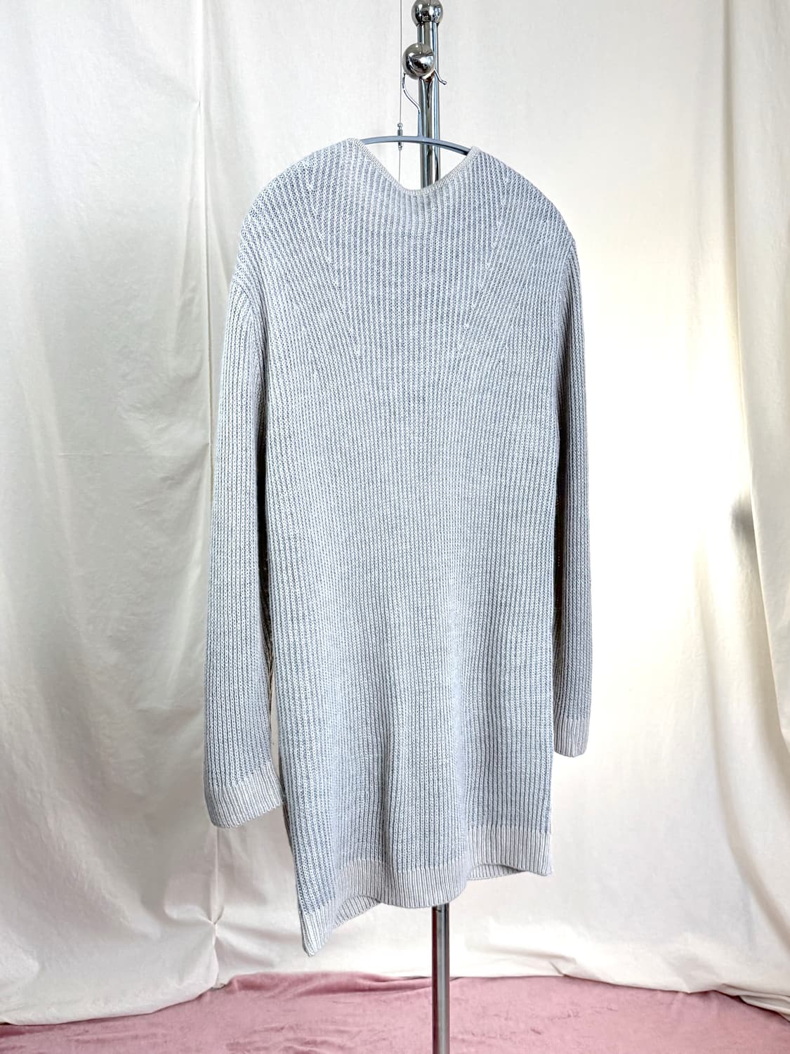 (새상품) Lilasic 그레이 롱 니트 가디건 상품이미지7