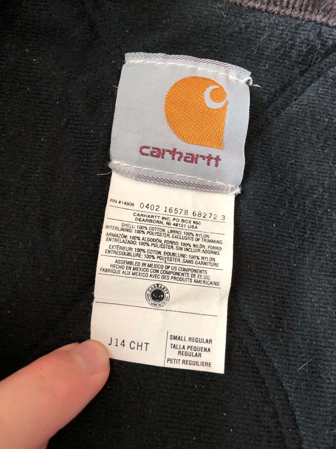 [S] 칼하트 j14 cht 산타페 판매 상품이미지3