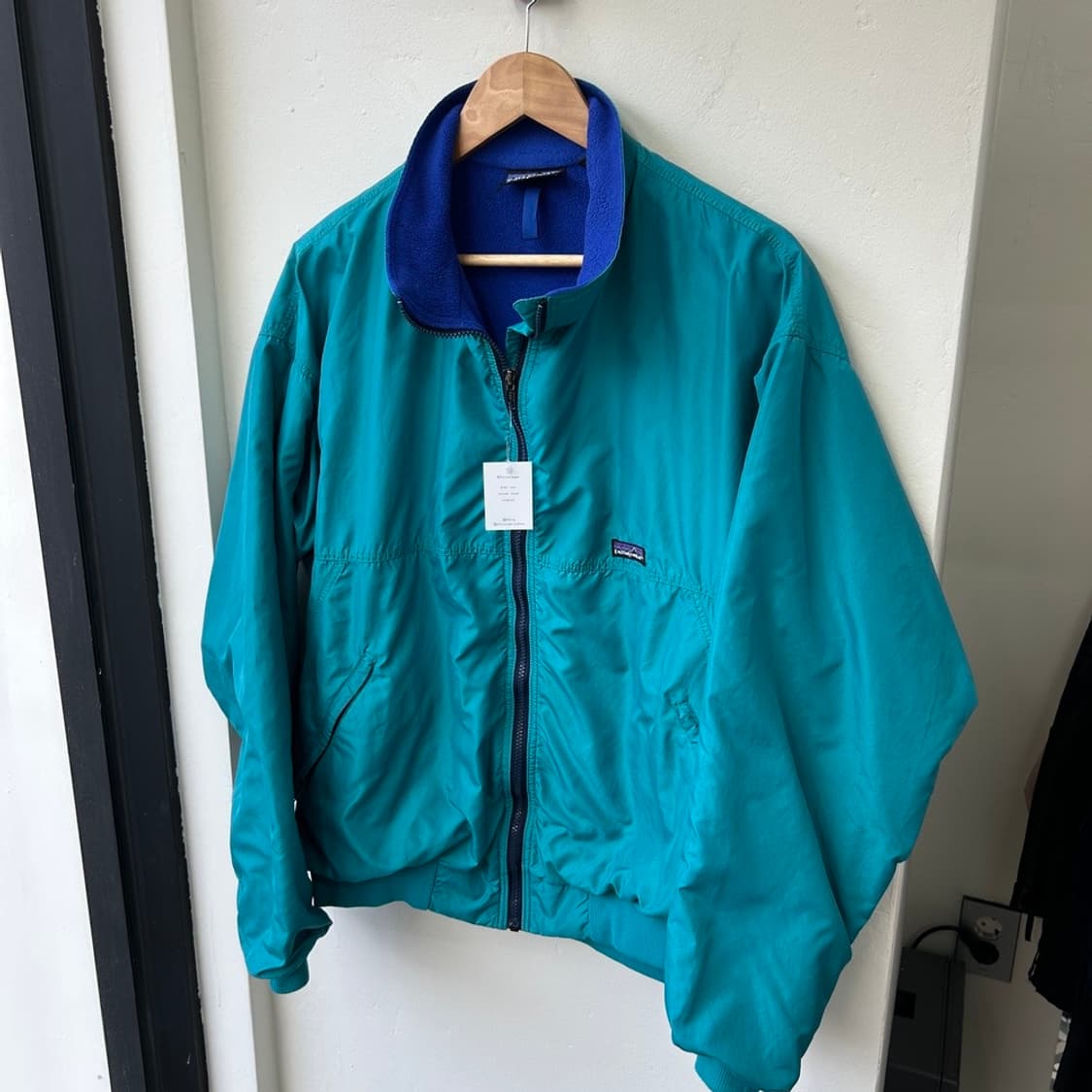 15426 - 90s 파타고니아 틸블루 쉘 봄버 자켓 상품이미지2