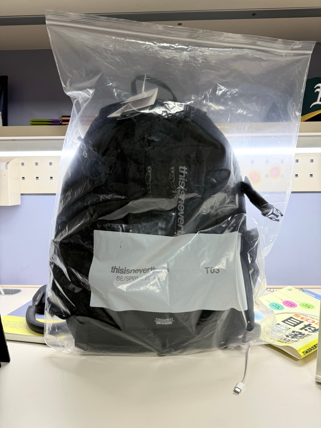 디스이즈네버댓 SP 백팩 29 블랙 새상품 상품이미지1