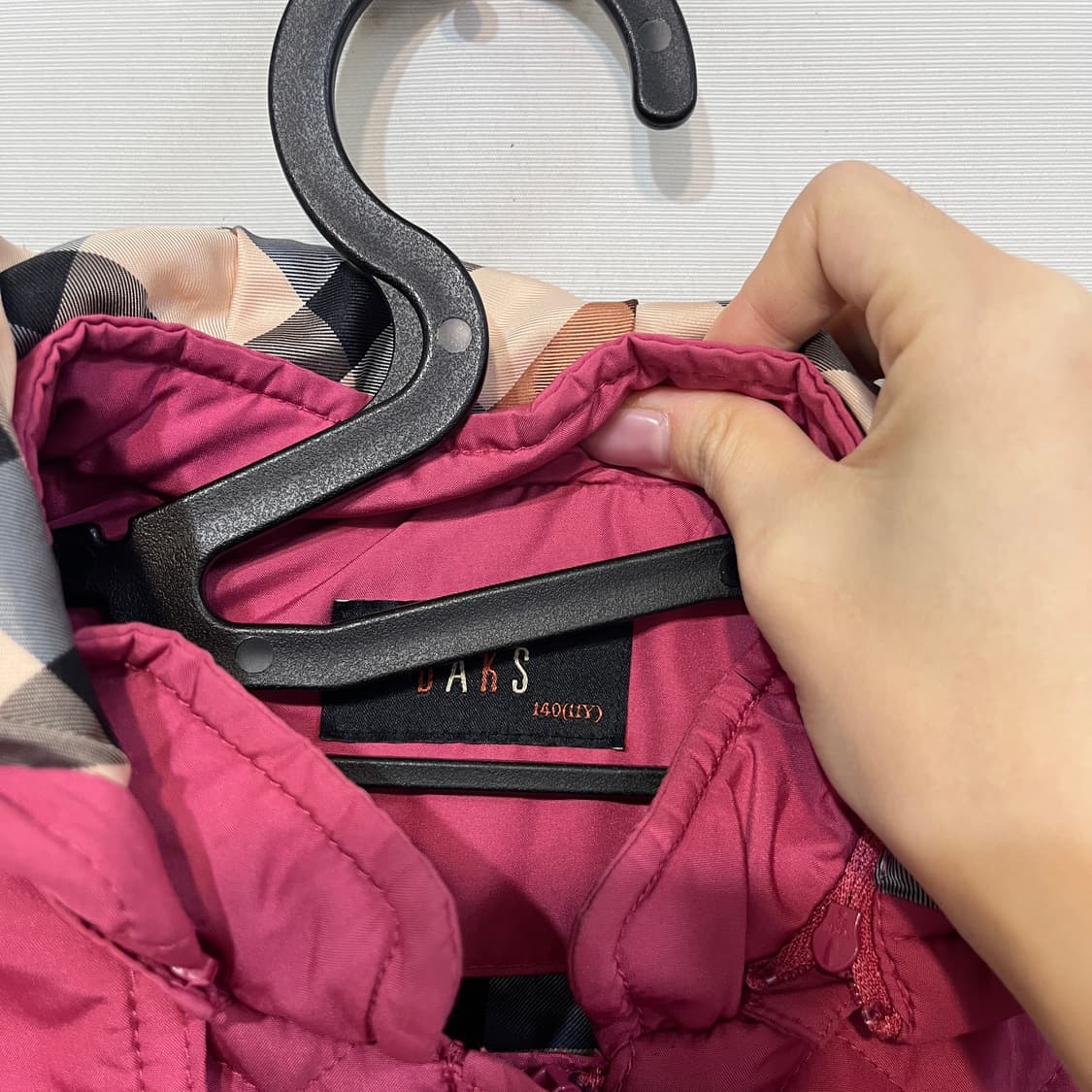 닥스 키즈 퀄팅 코트 140 상품이미지2