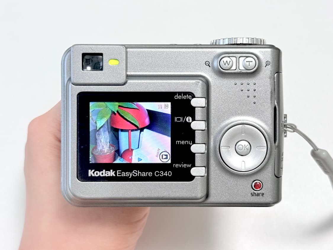 코닥 이지쉐어 C340 빈티지 디지털카메라 상품이미지2
