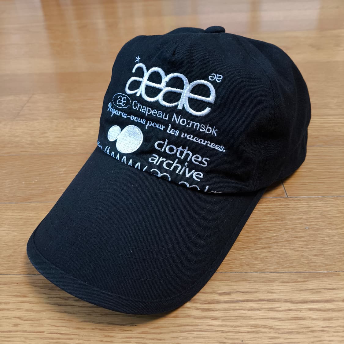 aeae 에이이에이이 웹 로고 5 패널 볼캡 상품이미지1