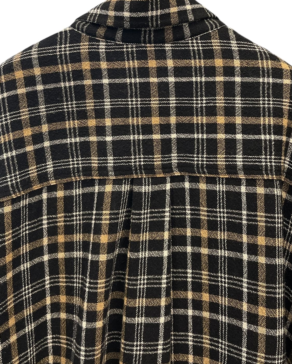 아워레가시 보로우드 BD 셔츠 브라운 체크 상품이미지7